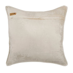 Grey Floral Beauty Velvet Throw Pillow Cover