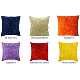 Navy Blue Art Silk Throw Pillow Cover All Thats Navy