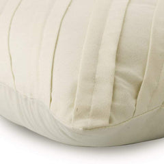 Contemporary Light Cream - Cream Faux Suede Decorative Euro Sham