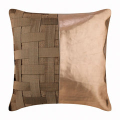 Copper N Half Pillow Cover