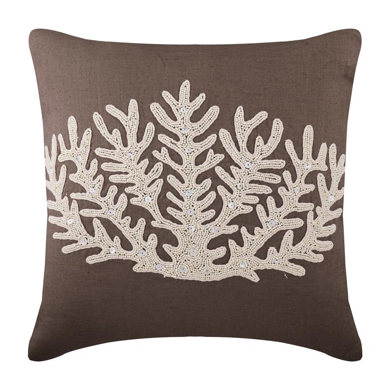 Coral Harvest Pillow Cover