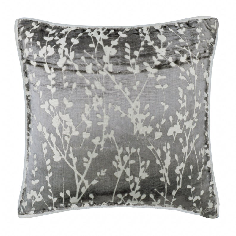 Paloma Grey Drops Pillow Cover