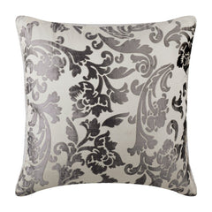 Paloma Grey Floral Pillow Cover