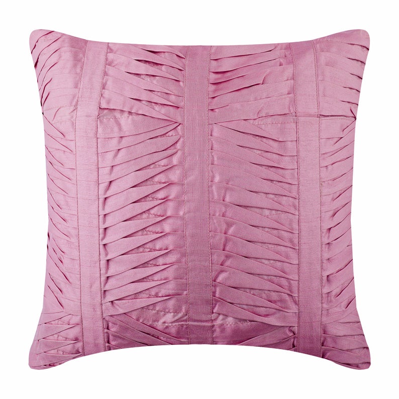 Pink Illusion Pillow Cover