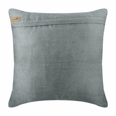 Silver Anniversary - Silver Art Silk Throw Pillow Cover