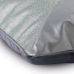 Grey & Silver Safari Throw Pillow Cover