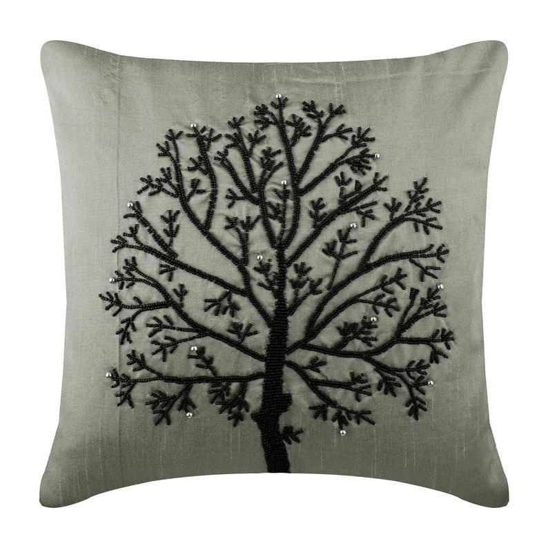 Silver Tree Of Life Euro Sham