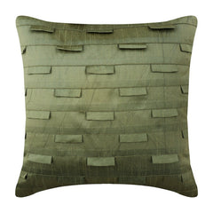 Taupe Green Ocean Pillow Cover