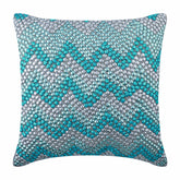 Turquoise Run Pillow Cover