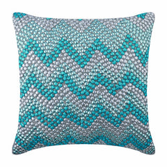 Turquoise Run Pillow Cover