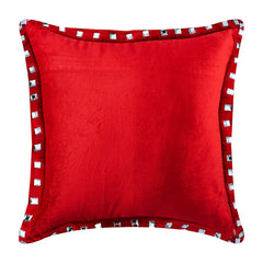 Red Crystal Palace Pillow Cover