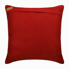 Greek Aphrodite Red Velvet Geometric Throw Pillow Cover