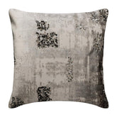 Grudgingly Silver Sequins Throw Pillow Cover