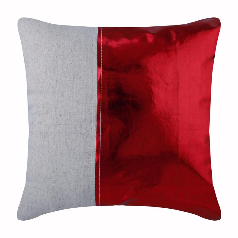 Better Half Red Pillow Cover