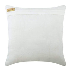 Birdy Heaven - White Art Silk Decorative Euro Sham