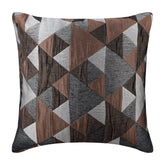 Brown Origami Pillow Cover