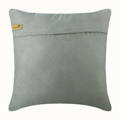 Contemporary Light Gray - Light Gray Faux Suede Throw Pillow Cover