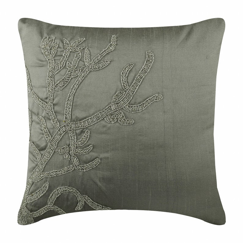 Coral Adornment Pillow Cover