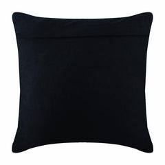 Hot Pink Rose - Beige & Ivory Faux Suede Throw Pillow Cover