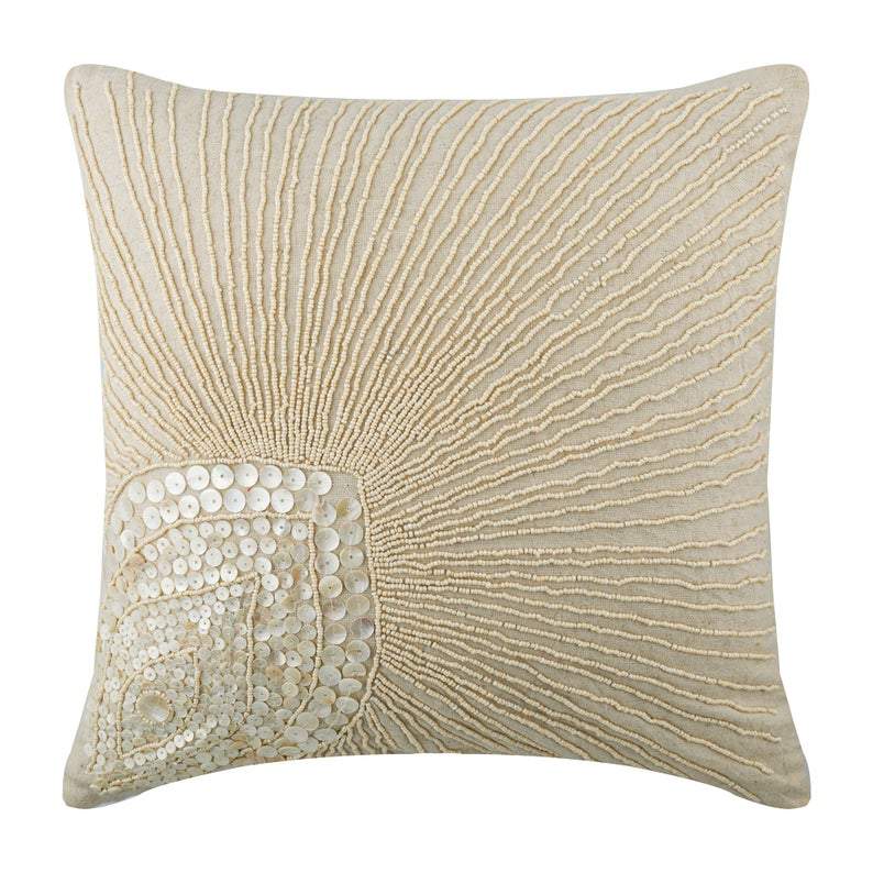 Peacock Pearls Pillow Cover