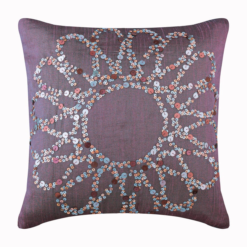 Plum Blossom Euro Sham