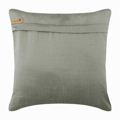 Silver Tree Of Life - Silver Art Silk Decorative Euro Sham