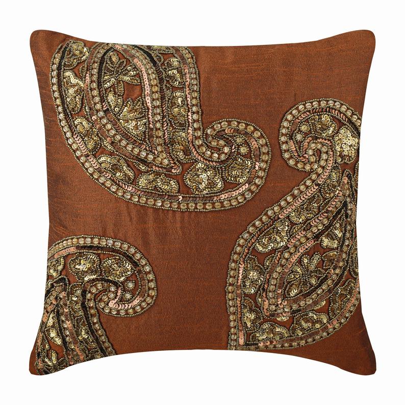 Traditional Paisleys Pillow Cover