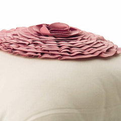Vintage Lust - Pink Suede Decorative Euro Sham