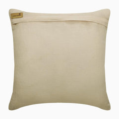 Beige Magnet Linen Throw Pillow Cover