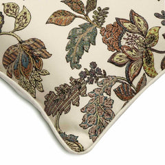 Floral Compatible Silk Throw Pillow Cover