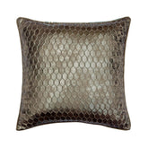 Wired Hive Textured Throw Pillow Cover