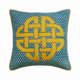 Denim Pillow Love Throw Pillow Cover