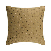 Jute Wheels Textured Decorative Euro Sham