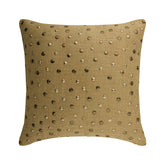 Jute Wheels Textured Throw Pillow Cover