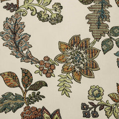 Floral Compatible Embroidery Throw Pillow Cover