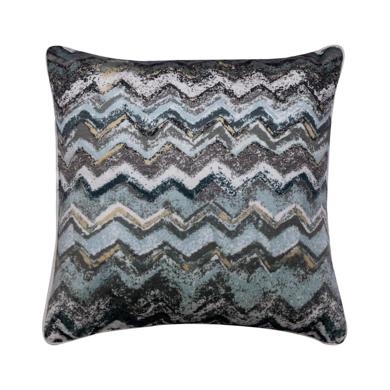 SeaSandSurf Blue Throw Pillow Cover