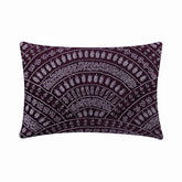 Purple Prism Lumbar Pillow Cover