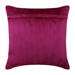 Mirror Lover - Fuchsia Pink Velvet Throw Pillow Cover