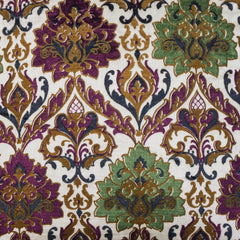 Royal Art - Purple Velvet Throw Pillow Cover