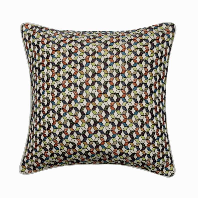 Color Lovers Geometric Decorative Euro Sham