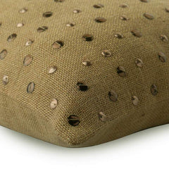 Jute Wheels Decorative Euro Sham