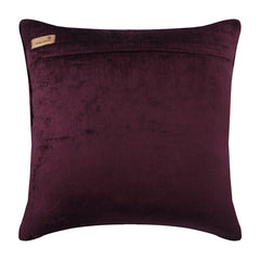 Purple Soul - Purple Velvet Decorative Euro Sham