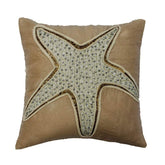 Starfish Spectrum Beaded Decorative Euro Sham