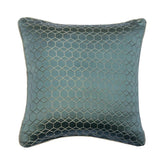 Geometric Sea Blue Decorative Euro Sham