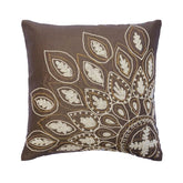 Earthy Nature Pearl Throw Pillow Cover
