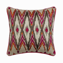 Ikat Love Throw Pillow Cover