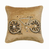 Vintage Cycle Throw Pillow Cover