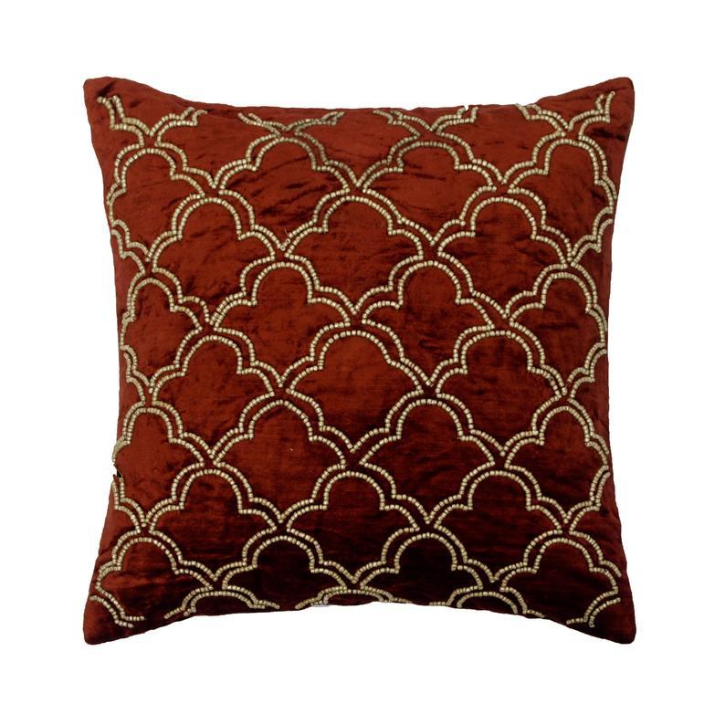 Rustic Joy Orange Decorative Euro Sham