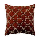 Rustic Joy Orange Decorative Euro Sham