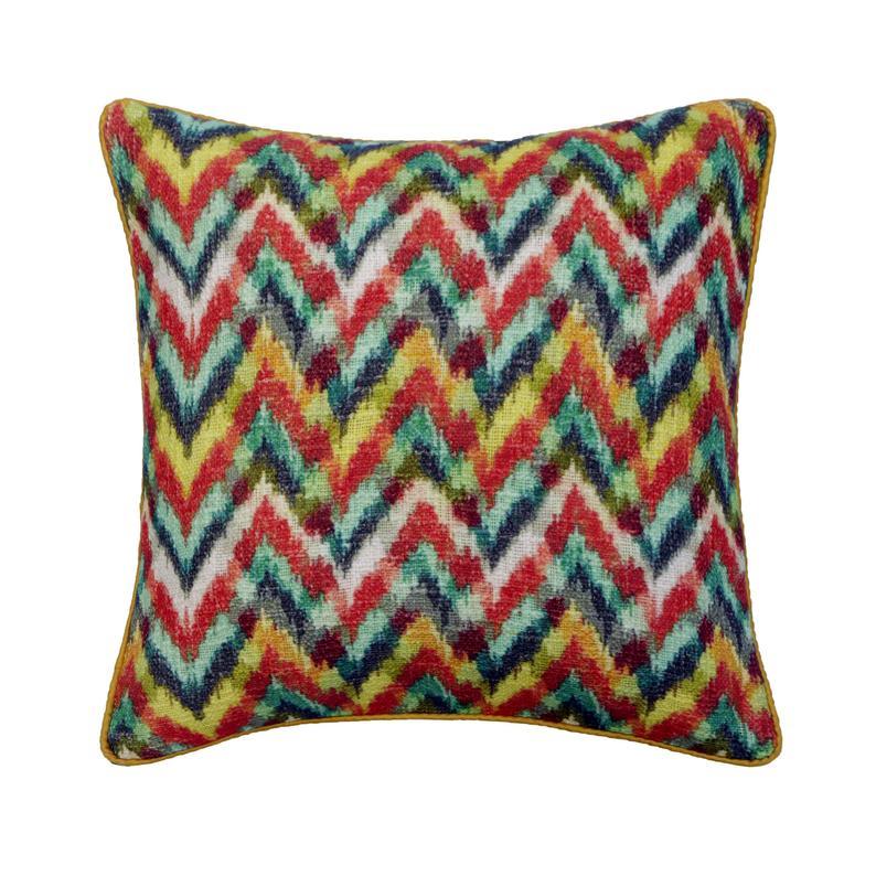 Chevron Palette Yellow Decorative Euro Sham